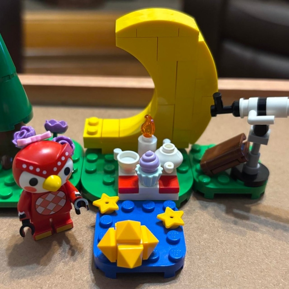 Explore the relaxing world of LEGO Animal Crossing with Set 77053 – Stargazin...
